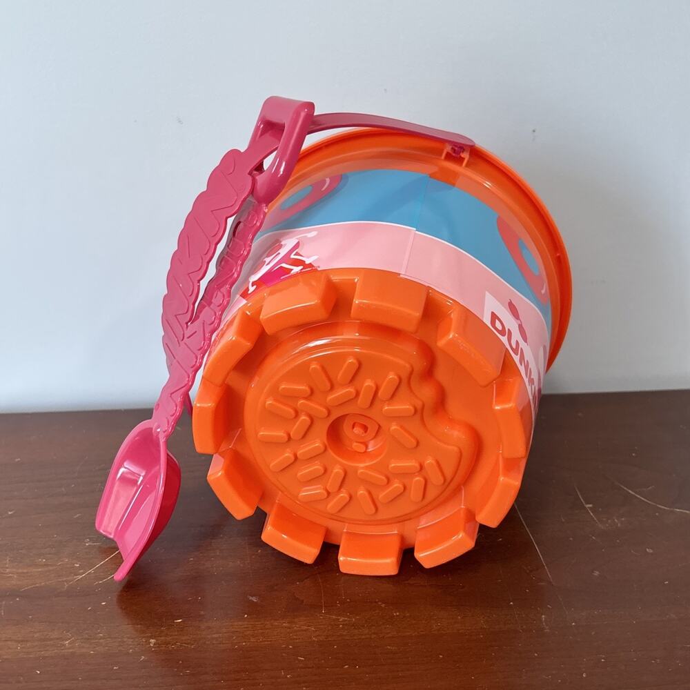 Dunkin Donuts Munchkin Beach Bucket Sand Shovel 2025 Limited Edition Summer - Picture 7 of 8